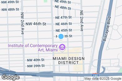 Map image of the property - 53 NE 43rd St