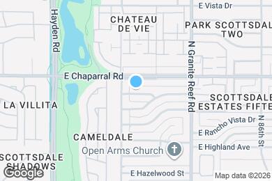 Map image of the property - 8214 E Northland Dr