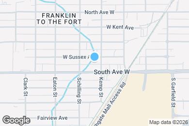 Map image of the property - 2111 W Sussex Ave