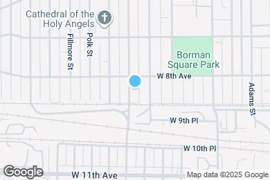 Map image of the property - 825 Harrison St