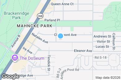 Map image of the property - 307 Claremont Ave