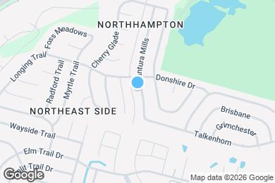 Map image of the property - 8043 Cantura Mls