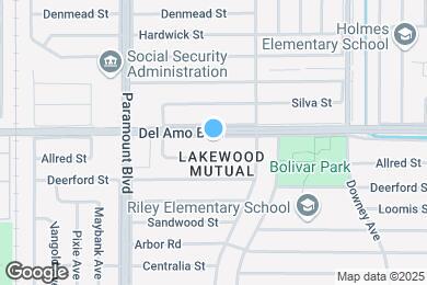 Map image of the property - 2906 Del Amo Blvd