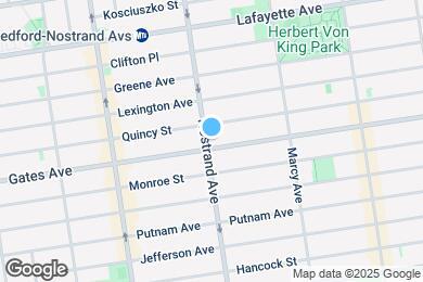 Map image of the property - NOSTRAND AVENUE