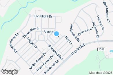 Map image of the property - 5109 Alysheba Dr