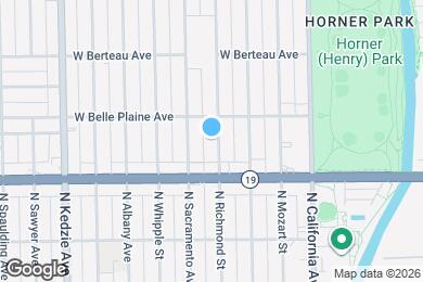 Map image of the property - 4048 N Richmond St
