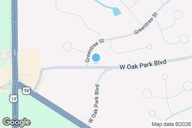 Map image of the property - 6789 W Oak Park Blvd