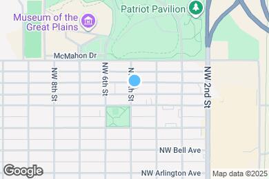 Map image of the property - 407 NW 5th St