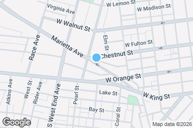 Map image of the property - 768 Marietta Ave