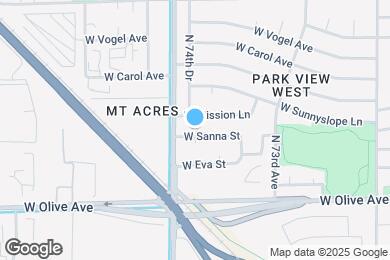 Map image of the property - 7440 W Sanna St