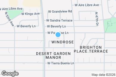 Map image of the property - 5018 W Davis Rd