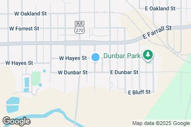 Map image of the property - 701 S Broadway Ave