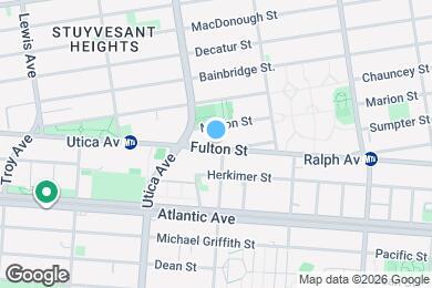 Map image of the property - Newly Renovated Studio in Bed Stuy!