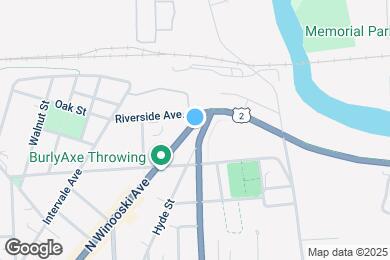 Map image of the property - 358 N Winooski Ave
