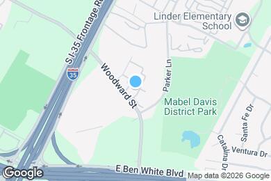 Map image of the property - Polaris on the Park - Renovated Apartments. Best prices in South Austin.