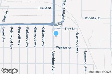 Map image of the property - 2000 Sheridan Ave