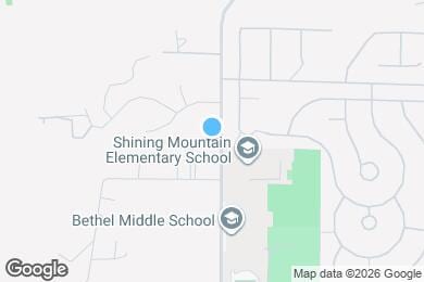 Map image of the property - 21520 38th Ave E