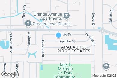 Map image of the property - 802 Apache St