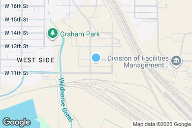 Map image of the property - 1726 W 12th St