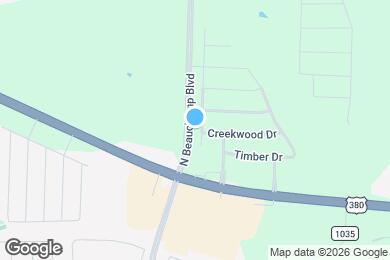 Map image of the property - 713 Cedar Cove Dr