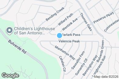 Map image of the property - 3631 Valencia Peak