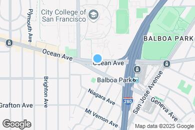 Map image of the property - 851 Ocean Ave