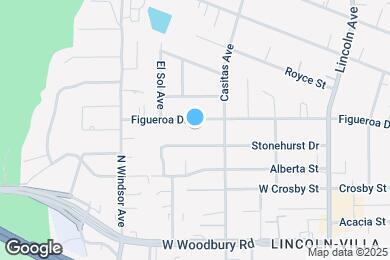 Map image of the property - 740 Figueroa Dr