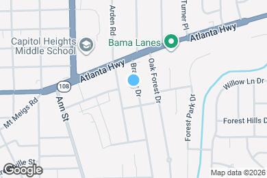 Map image of the property - 20 Bradley Dr