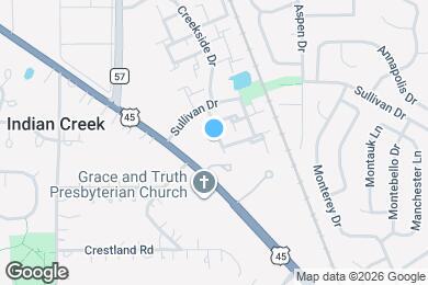 Map image of the property - 84 Maplewood Dr