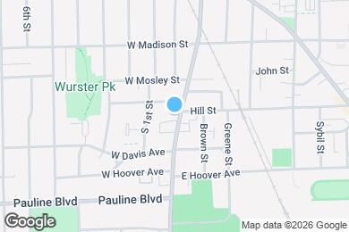 Map image of the property - 802 S Main St