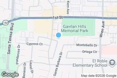 Map image of the property - 1161 Driftwood Terrace