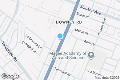 Map image of the property - 8211 Rosemead Blvd