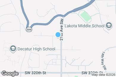 Map image of the property - 2107 SW 316th St