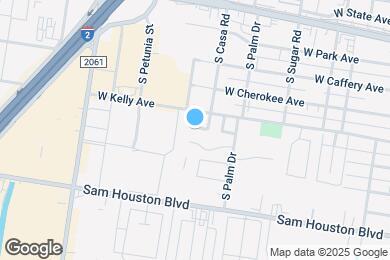 Map image of the property - 1319 Jubilee Ave