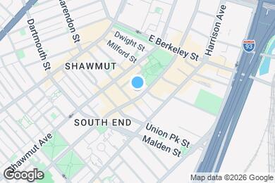 Map image of the property - 1313 Washington St
