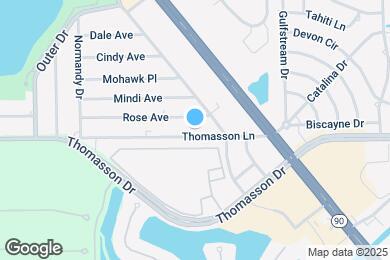 Map image of the property - 4405 Thomasson Ln