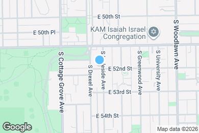 Map image of the property - 5142 S Ingleside Ave