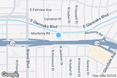 Map image of the property - 711 N Jackson St
