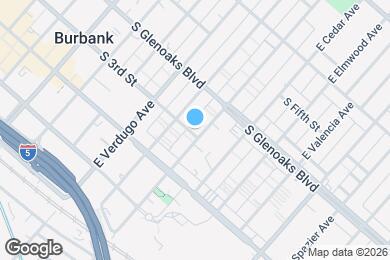 Map image of the property - 303 E Providencia Ave