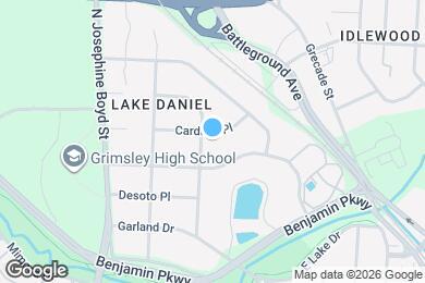 Map image of the property - 1311 Cardinal Pl