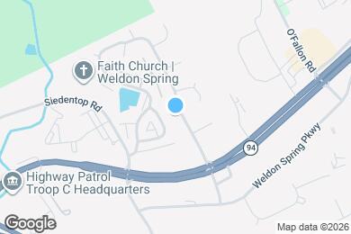 Map image of the property - 721 Cedar Glen Dr