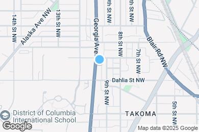 Map image of the property - 7129 Georgia Ave NW