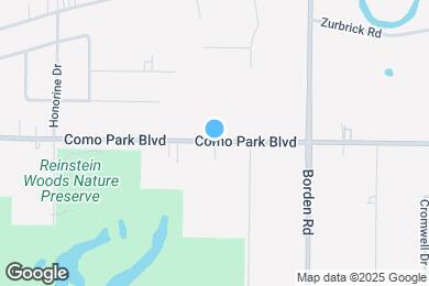 Map image of the property - 1779 Como Park Blvd