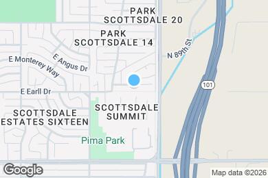 Map image of the property - 8731 E Cheery Lynn Rd