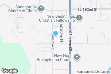 Map image of the property - 19506 106th Ave SE