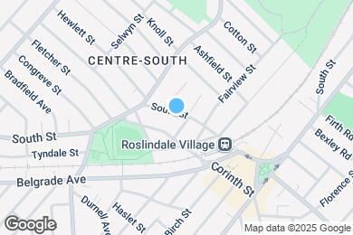 Map image of the property - 848 South St