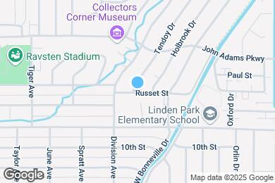 Map image of the property - 1051 Russett St