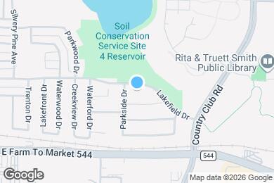 Map image of the property - 2107 Parkvista Ct