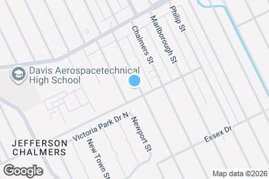 Map image of the property - 725 Lakewood St