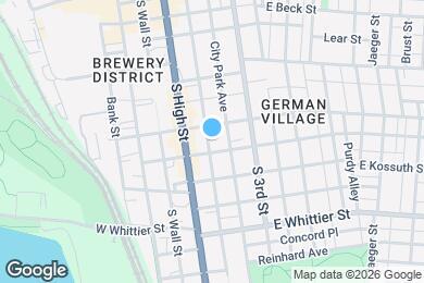 Map image of the property - 758 S Pearl St